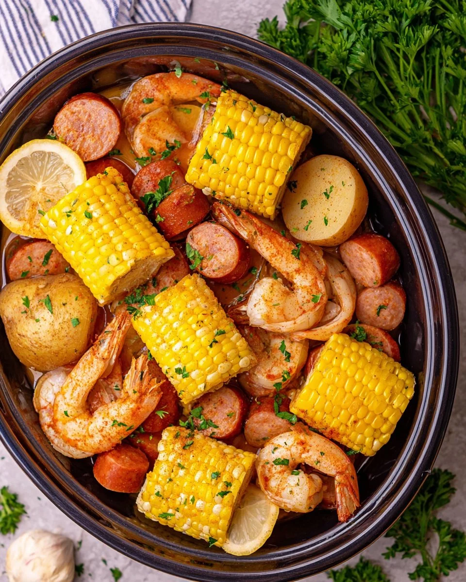 Crockpot Shrimp Boil