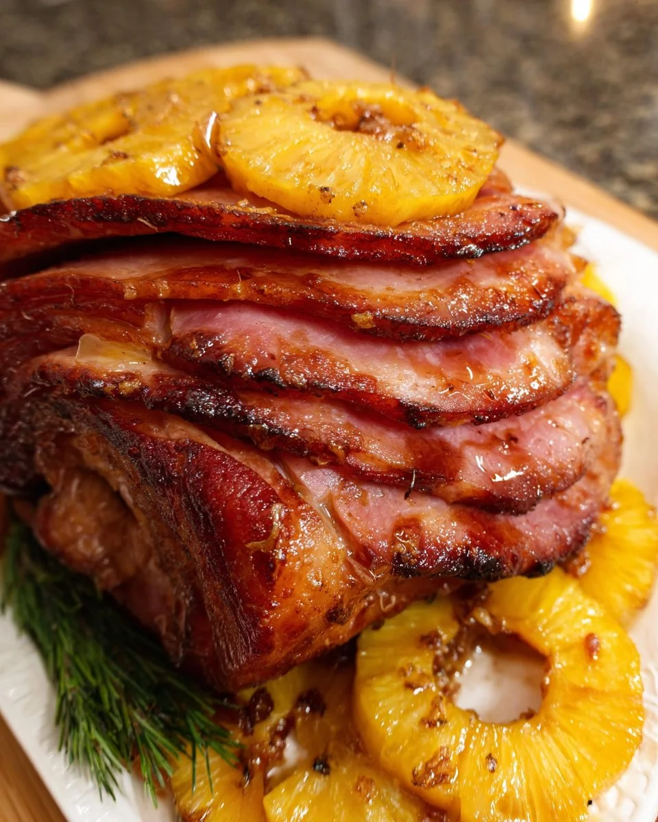 Pineapple Brown Sugar Ham