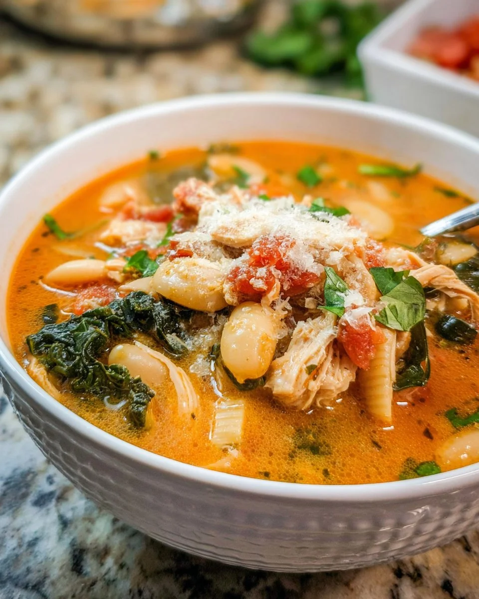 Tuscan Chicken Soup