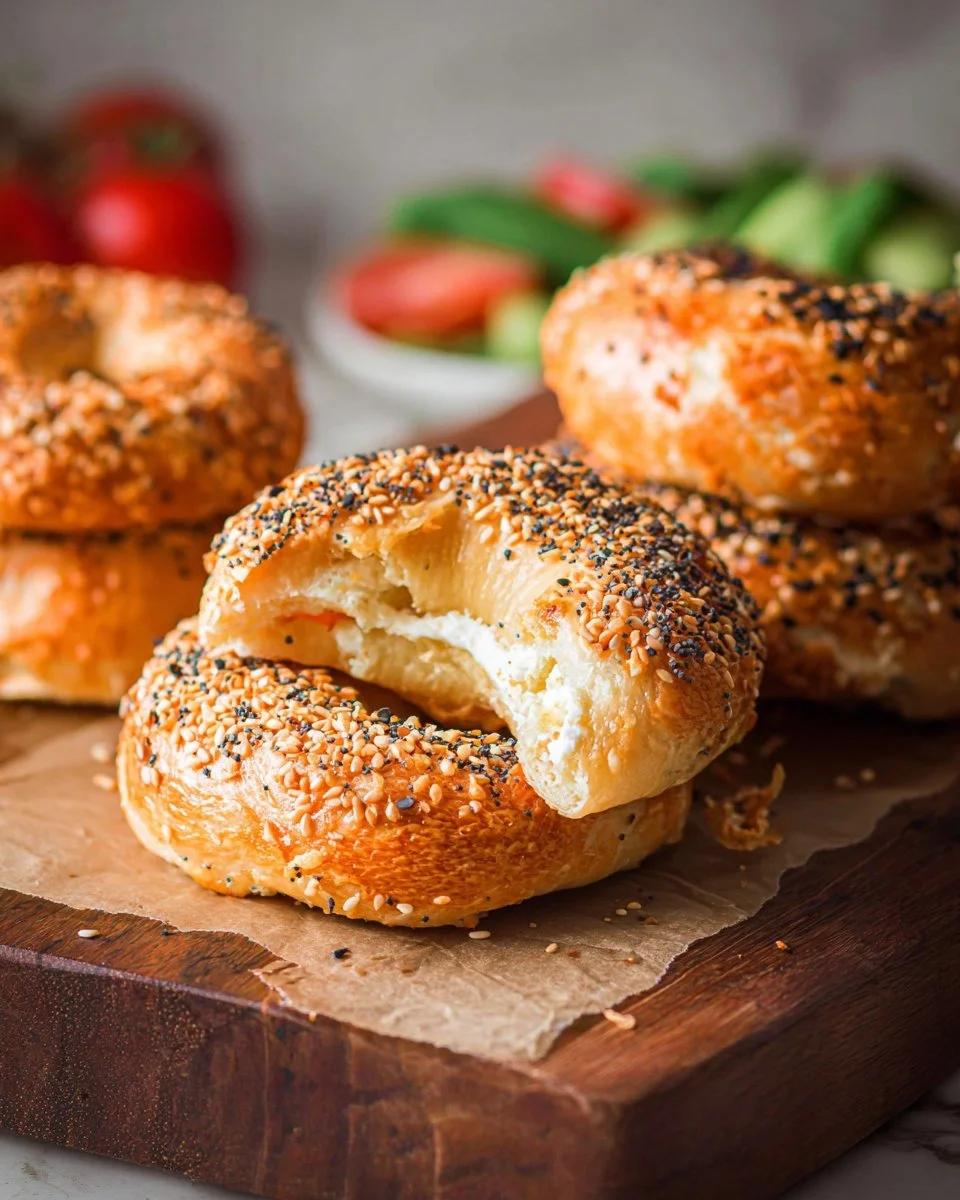 Quick and Delicious Air Fryer Bagels
