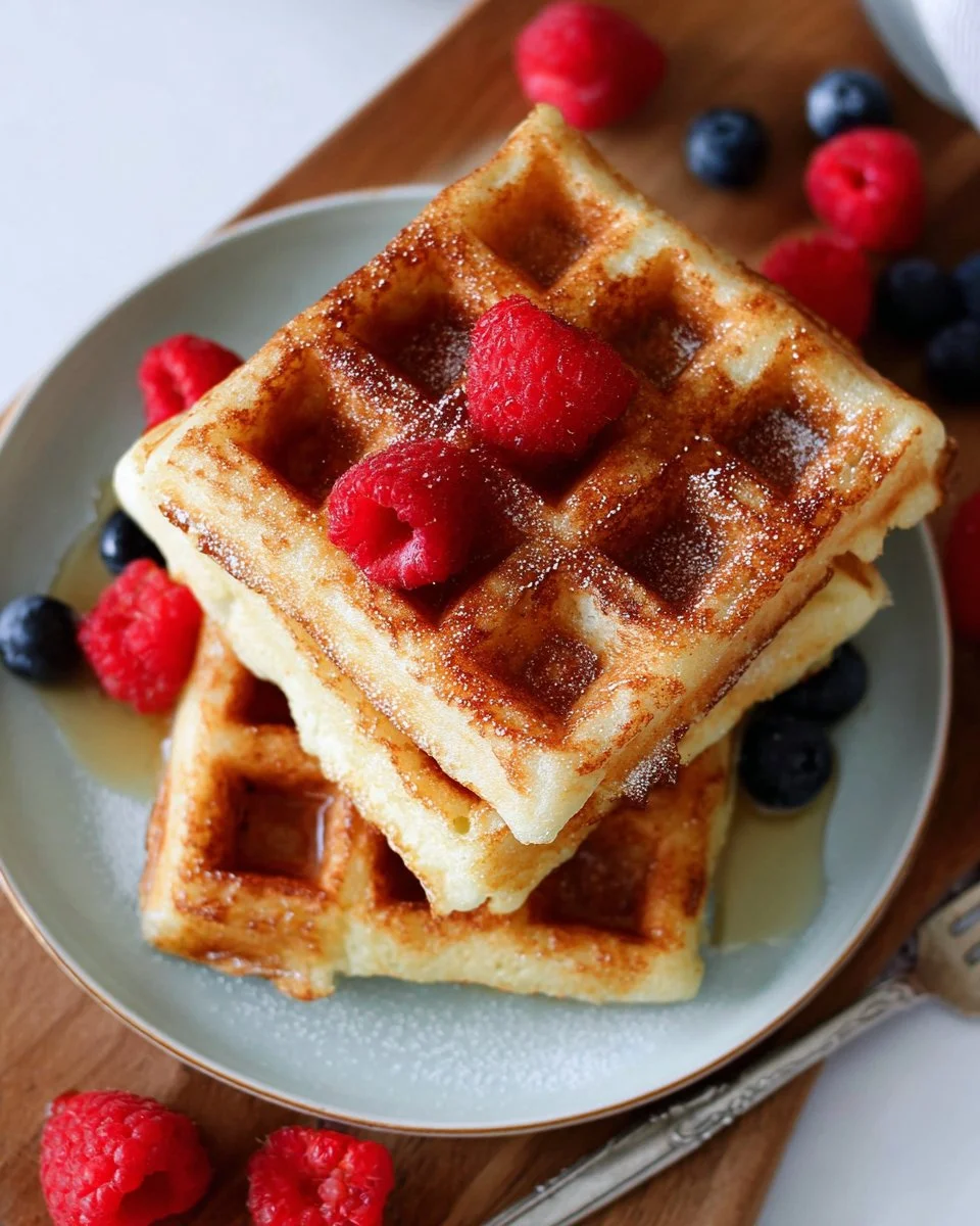 Irresistibly Easy  Keto Waffles